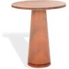 SAFAVIEH Couture Collection Valentia Light Grey Marble Accent Table(Clay)