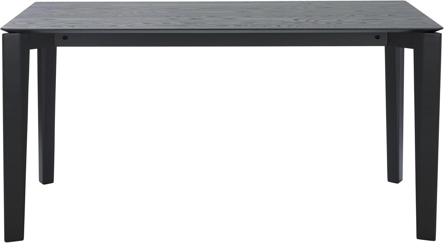 image:imageSAFAVIEH Couture Collection Alyssamarie Walnut Rectangle Wood Dining Table Modern Tapered Leg Design SFV6715ABlack