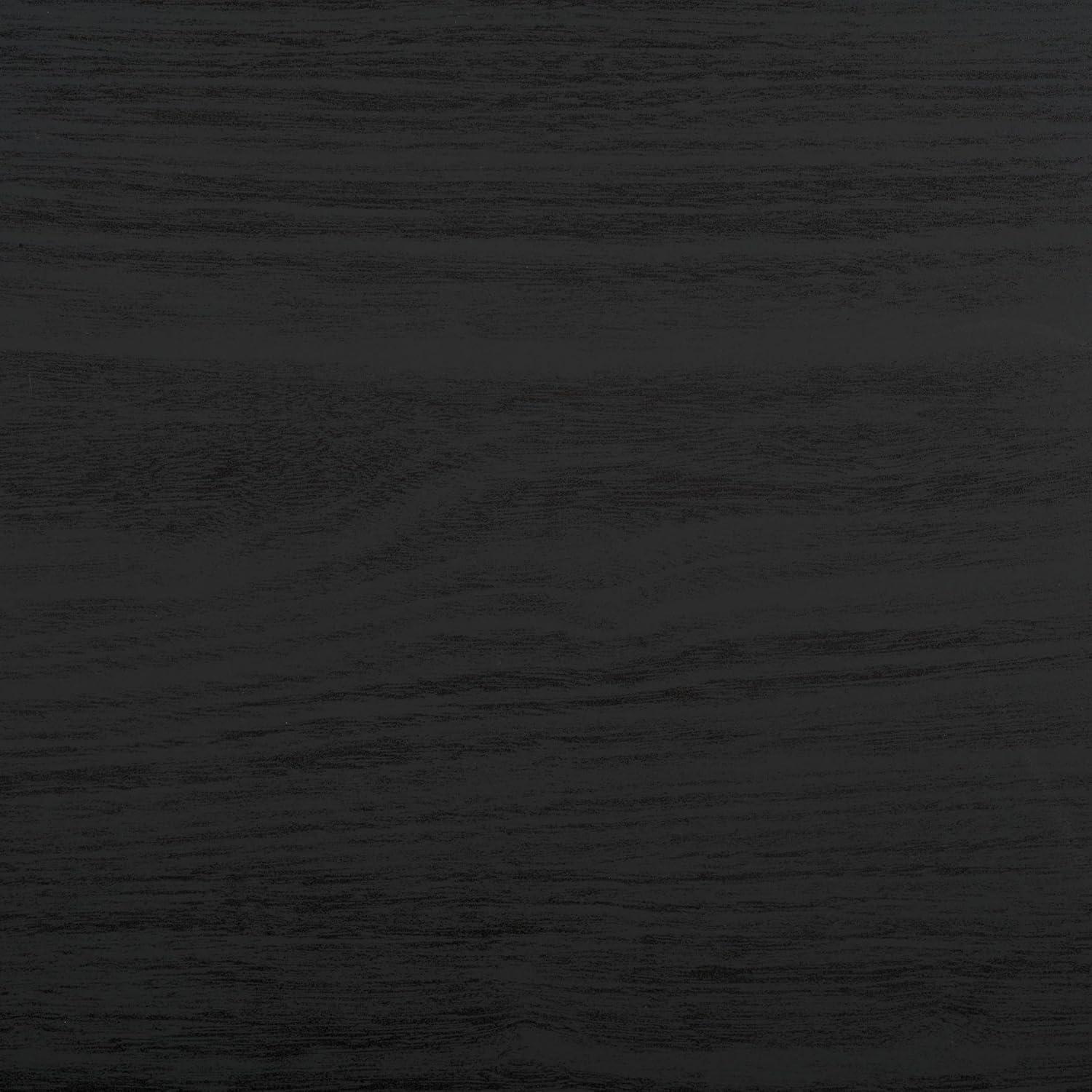 image:imageSAFAVIEH Home Collection Averi Dark Walnut 2Drawer NightstandBlack