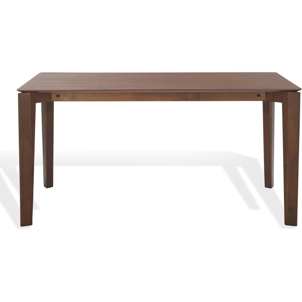 image:imageSAFAVIEH Couture Collection Alyssamarie Walnut Rectangle Wood Dining Table Modern Tapered Leg Design SFV6715AWalnut