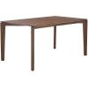 SAFAVIEH Couture Collection – Alyssamarie Walnut Rectangle Wood Dining Table, Modern Tapered Leg Design (SFV6715A)(Walnut)