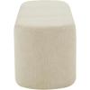SAFAVIEH Couture Collection Dallyce Contemporary Beige Linen Upholstered Bench (Fully Assembled)
