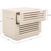 SAFAVIEH Home Collection Averi Dark Walnut 2-Drawer Nightstand(White Washed)