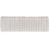 Safavieh Couture Flannery Cream Mid-Century Bench(Ivory/Dark Mahogany)