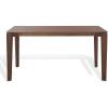 SAFAVIEH Couture Collection – Alyssamarie Walnut Rectangle Wood Dining Table, Modern Tapered Leg Design (SFV6715A)(Walnut)
