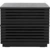 SAFAVIEH Home Collection Averi Dark Walnut 2-Drawer Nightstand(Black)