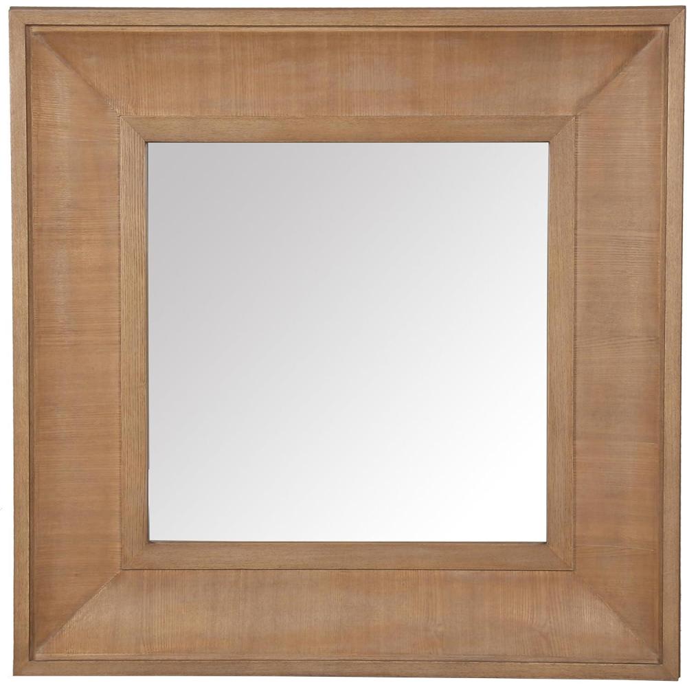 image:imageSAFAVIEH Couture Collection Kaya Black Wood Square MirrorNatural
