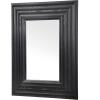 SAFAVIEH Couture Collection – Jilianna Black Wood Rectangle Mirror(Black)
