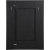 SAFAVIEH Couture Collection – Jilianna Black Wood Rectangle Mirror(Black)