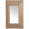 SAFAVIEH Couture Collection – Jilianna Black Wood Rectangle Mirror(Natural)