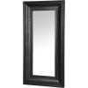 SAFAVIEH Couture Collection – Kaya Black Wood Rectangle Mirror(Black)