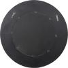 SAFAVIEH Couture Collection – Netta Black Wood Round Mirror(Black)