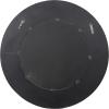 SAFAVIEH Couture Collection – Netta Black Wood Round Mirror(Natural)