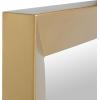 SAFAVIEH Couture Collection Veronika Brass 40 x 52-inch Rectangle Decorative Wall Mirror