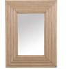 SAFAVIEH Couture Collection – Jilianna Black Wood Rectangle Mirror(Natural)