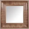 SAFAVIEH Couture Collection – Kaya Black Wood Square Mirror(Walnut)