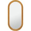 SAFAVIEH Couture Collection Jeanelle Gold 23 x 45-inch Oval Decorative Wall Mirror