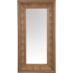 SAFAVIEH Couture Collection – Kaya Black Wood Rectangle Mirror(Natural)
