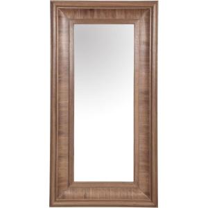 SAFAVIEH Couture Collection – Kaya Black Wood Rectangle Mirror(Walnut)
