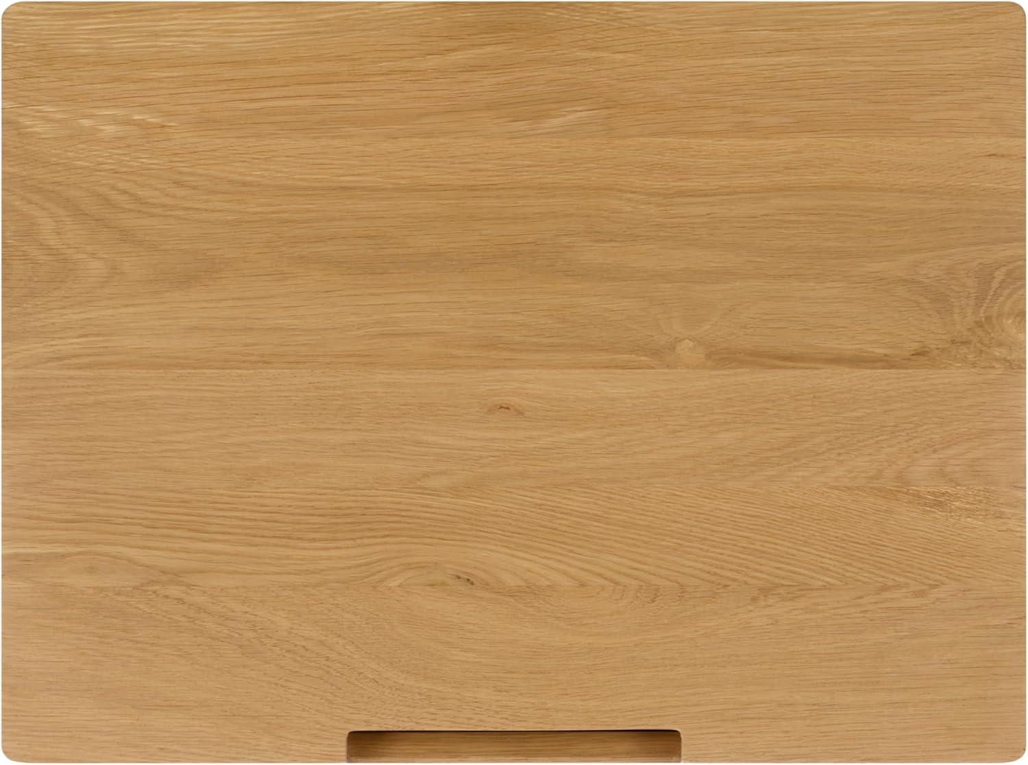 image:imageSAFAVIEH Couture Collection Riverside Natural Oak Wood 3Drawer Nightstand Classic Bedroom Storage Accent Fully Assembled SFV9759ANatural Oak
