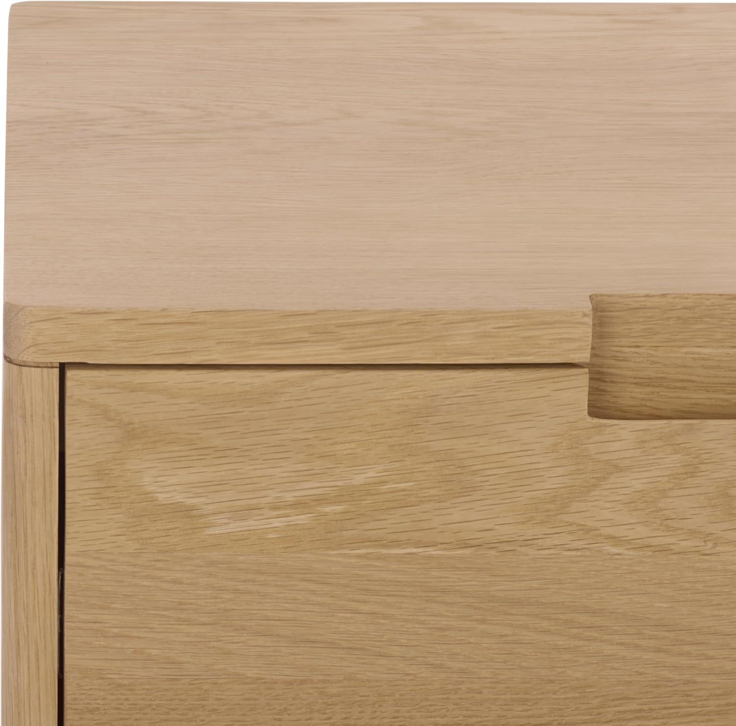 image:imageSAFAVIEH Couture Collection Riverside Natural Oak Wood 3Drawer Nightstand Classic Bedroom Storage Accent Fully Assembled SFV9759ANatural Oak