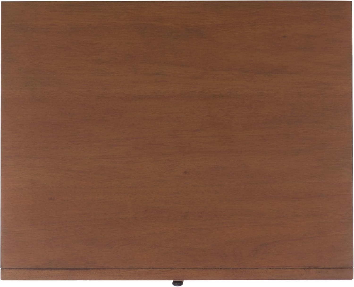 image:imageSAFAVIEH Couture Collection Trever Walnut amp Black Wood 3 Drawer Nightstand Modern Bedside Table with Storage Fully Assembled Bedroom Furniture SFV7723AWalnutBlack