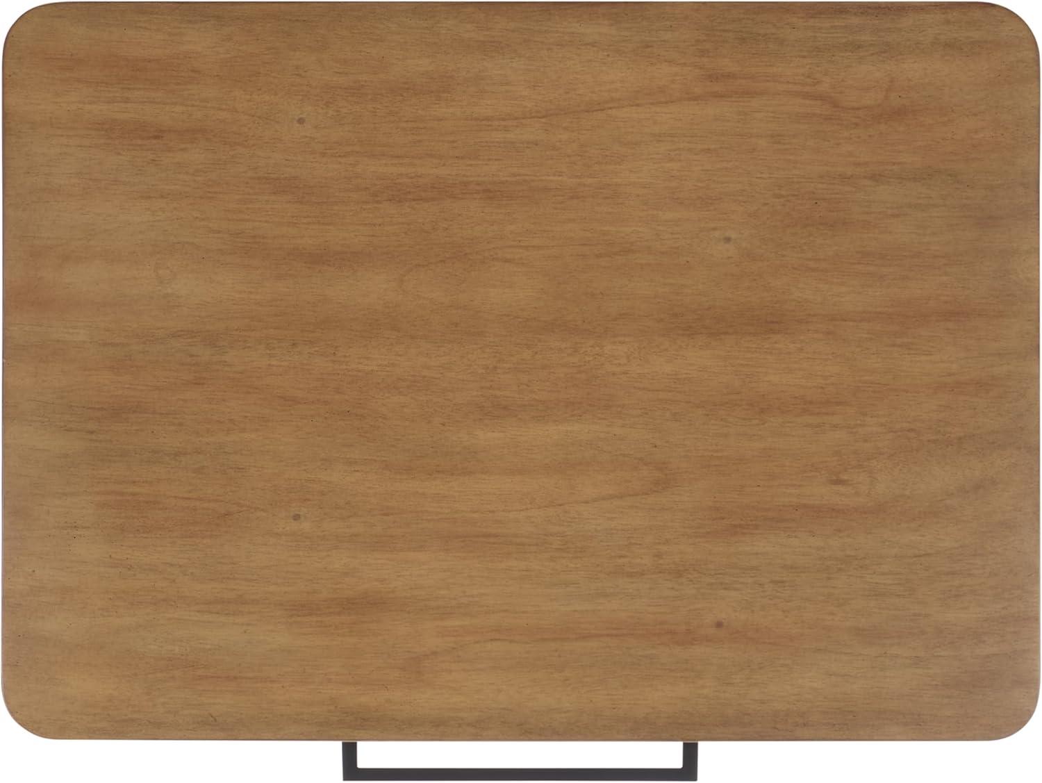 image:imageSAFAVIEH Couture Collection Abbiava Black 1Drawer Nightstand Fully AssembledNatural