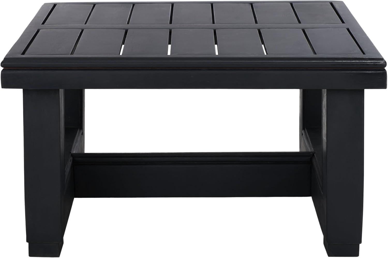 image:imageSAFAVIEH Couture Outdoor Collection CPT1002 Table BlackBlack