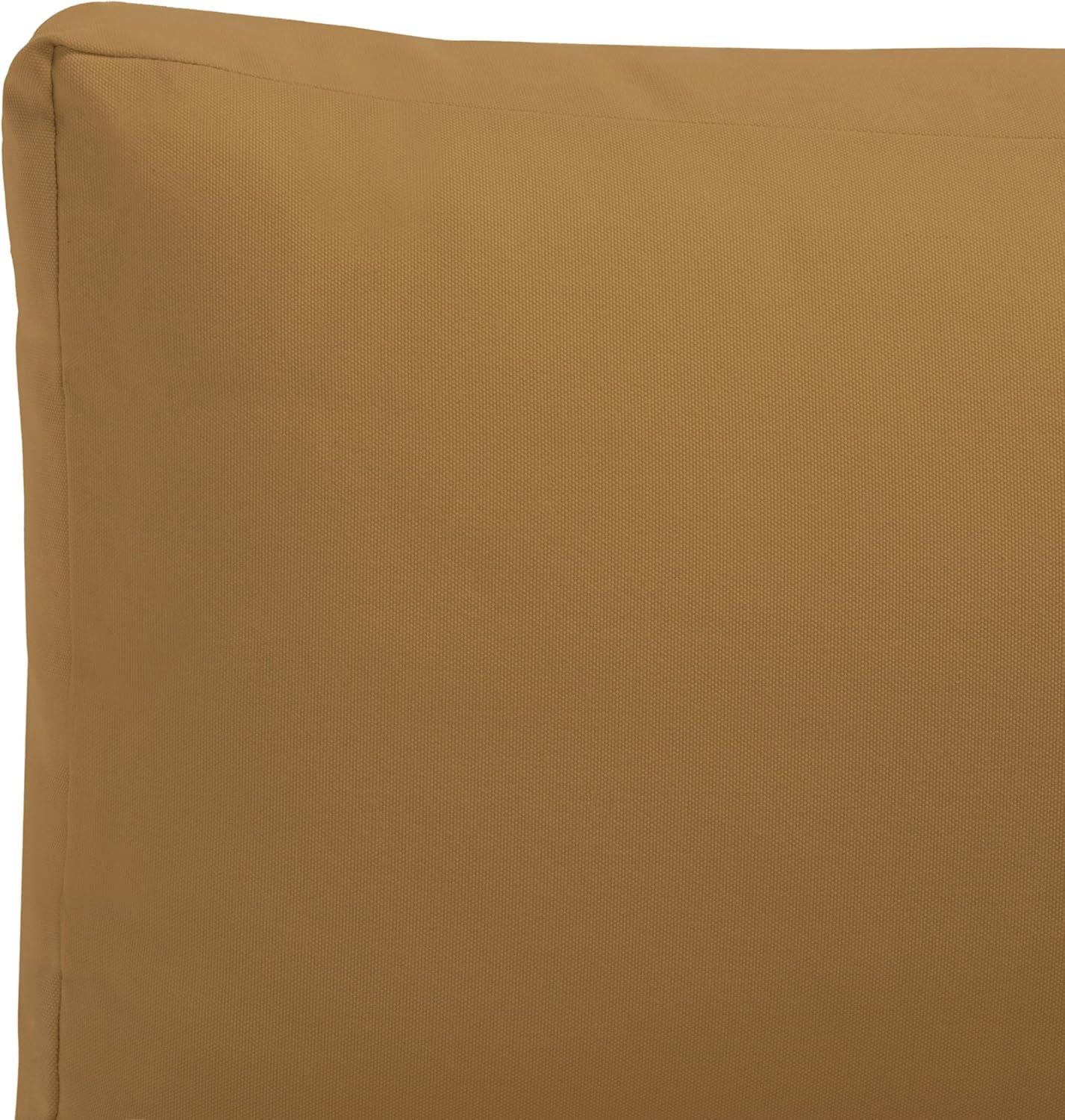 image:imageSAFAVIEH Couture Outdoor Collection Julianne NaturalBrown Teak Solid Wood Patio SofaNaturalBrown
