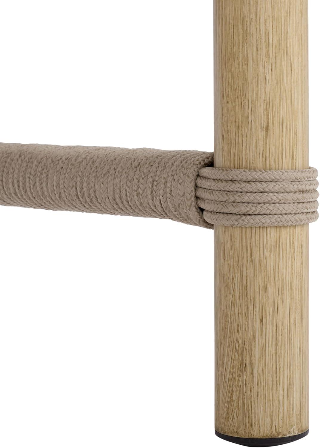 image:imageSAFAVIEH Couture Outdoor Patio Furniture Collection Dorianna Accent Chair Sand amp Beige Woven Rope and Removable Cushions CPT4004ASandBeige