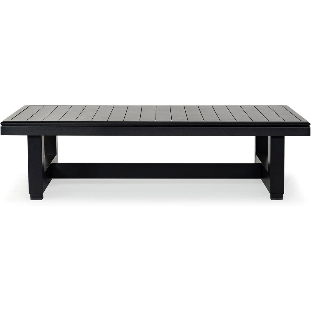image:imageSAFAVIEH Couture Montford Brazilian Teak Coffee TableBlack
