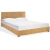 SAFAVIEH Couture Collection – Glenburg Queen Bed, Natural Woven Banana Stem & Wood Frame, Tropical Coastal Design, No Box Spring Needed (SFV1327A-Q)(Natural)
