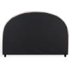SAFAVIEH Couture Collection – Kaylilly Cream Chenille King Bed, Upholstered Arched Headboard, No Box Spring Needed, Modern Design (SFV6115A-Q)(Grey/Black)