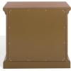 SAFAVIEH Couture Collection – Lizzy Walnut 2-Drawer Wood Nightstand, Fully Assembled Bedroom Storage with Metal Drawer Glides (SFV7727A)(Walnut)