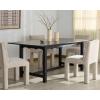 SAFAVIEH Couture Collection – Rhylee Walnut Brown Extendable Wood Dining Table, Rectangular Design, Seats up to 6 (SFV4217C)(Black)