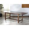 SAFAVIEH Couture Collection – Rhylee Walnut Brown Extendable Wood Dining Table, Rectangular Design, Seats up to 6 (SFV4217C)(Walnut)
