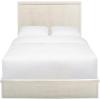 SAFAVIEH Couture Collection Deirdra Black Queen Bed, Ideal for Bedroom, Guest Room(White Washed – Q)