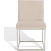 SAFAVIEH Couture Collection Jenette Black Boucle/Silver Leg Dining Chair (Fully Assembled)(Taupe/Silver)