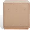 SAFAVIEH Couture Collection Patty Natural 2-Drawer Nightstand (Fully Assembled)(Natural)