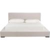 SAFAVIEH Couture Collection Sasharose Cream Upholstered Queen Size Bed(Creme)