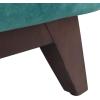 SAFAVIEH Couture Collection Tsarina Dark Seafoam Velvet Tufted Queen Size Bed(Dark Seafoam)