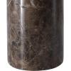 SAFAVIEH Couture Lighting Collection Kayabelle Dark Brown/White Marble 27-inch Dimmable Table Lamp for Bedroom Living Room Home Office Desk Nightstand (LED Bulb Included)