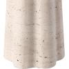 SAFAVIEH Couture Lighting Collection Naveen Travertine/White 25-inch Table Lamp for Bedroom Living Room Home Office Desk Nightstand (LED Bulb Included)