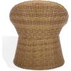 SAFAVIEH Couture Outdoor Patio Furniture Collection – Lynsee Wicker Chair with Cushion, Fully Assembled (CPT2112)(Natural)