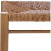 SAFAVIEH Couture Outdoor Patio Furniture Collection – Romona Tropical Bench, Natural Brown Rectangular with Woven Seat, Fully Assembled (CPT4002A)(Natural)