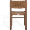 SAFAVIEH Couture Outdoor Patio Furniture Collection – Romona Tropical Dining Chair Set of 2, Brown Woven Rattan Seat, Fully Assembled (CPT4000B)(Brown)