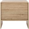 SAFAVIEH Home Collection – Arsenio 2-Drawer Nightstand Table, Light Cream Modern Bedside Storage (NST3101C)(Light Cream)