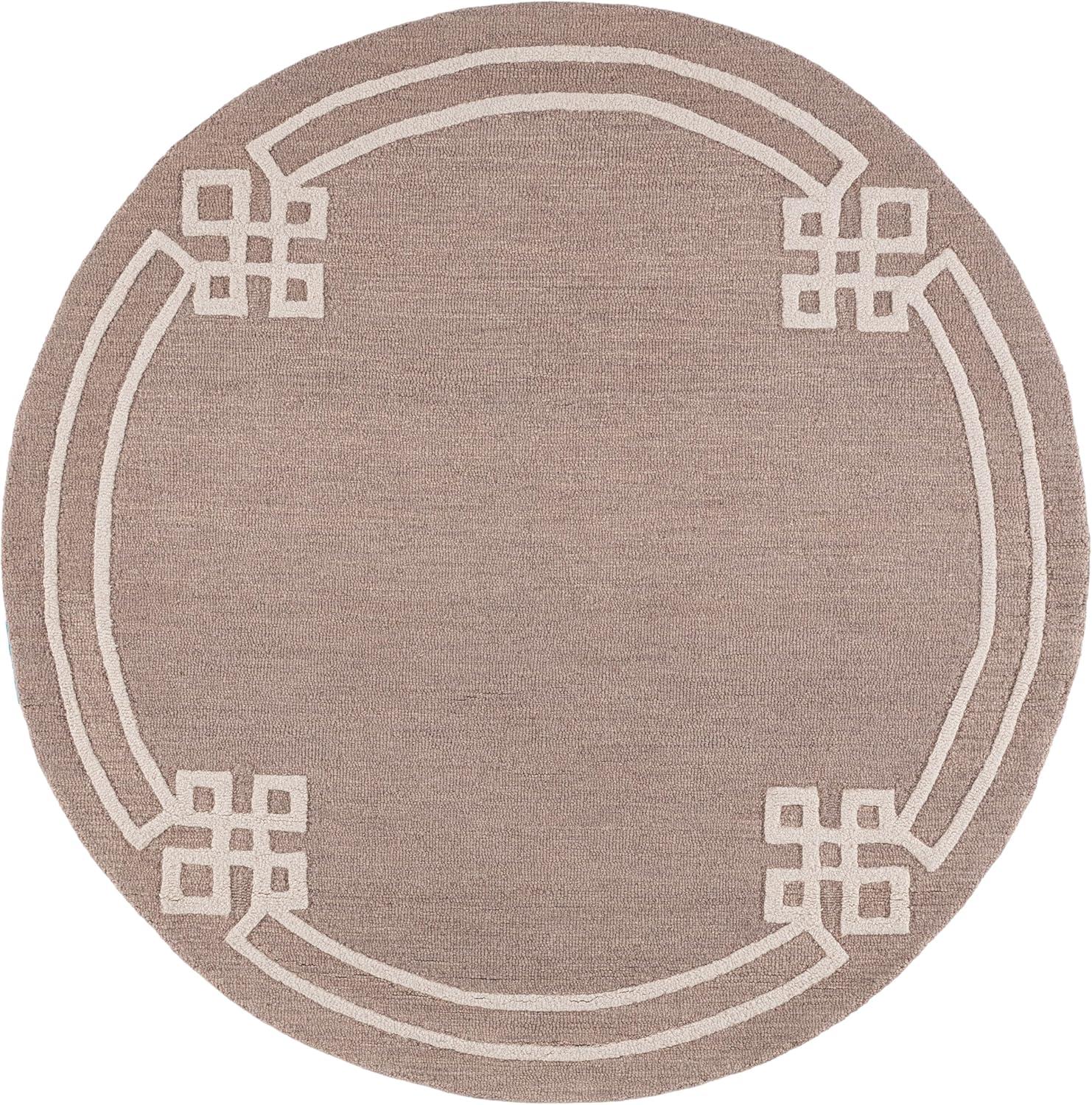 image:imageMartha Stewart SAFAVIEH x Collection Area Rug 5 x 8 Light Grey amp Ivory Handmade Wool Ideal for Living Room Bedroom Dining Space MSR4626FLight GreyIvory