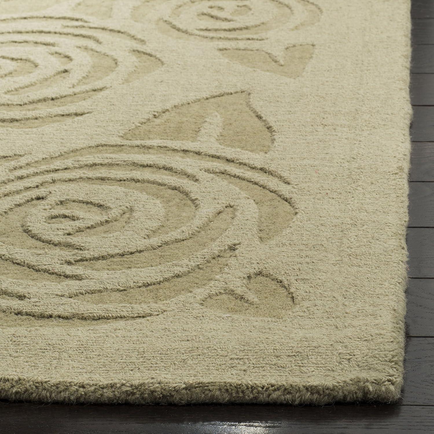 image:imageMartha Stewart x SAFAVIEH Area Rug Collection 4 x 6 Saguaro Handmade Wool Ideal for Living Room Foyer Bedroom Accent Space MSR4618DSaguaro