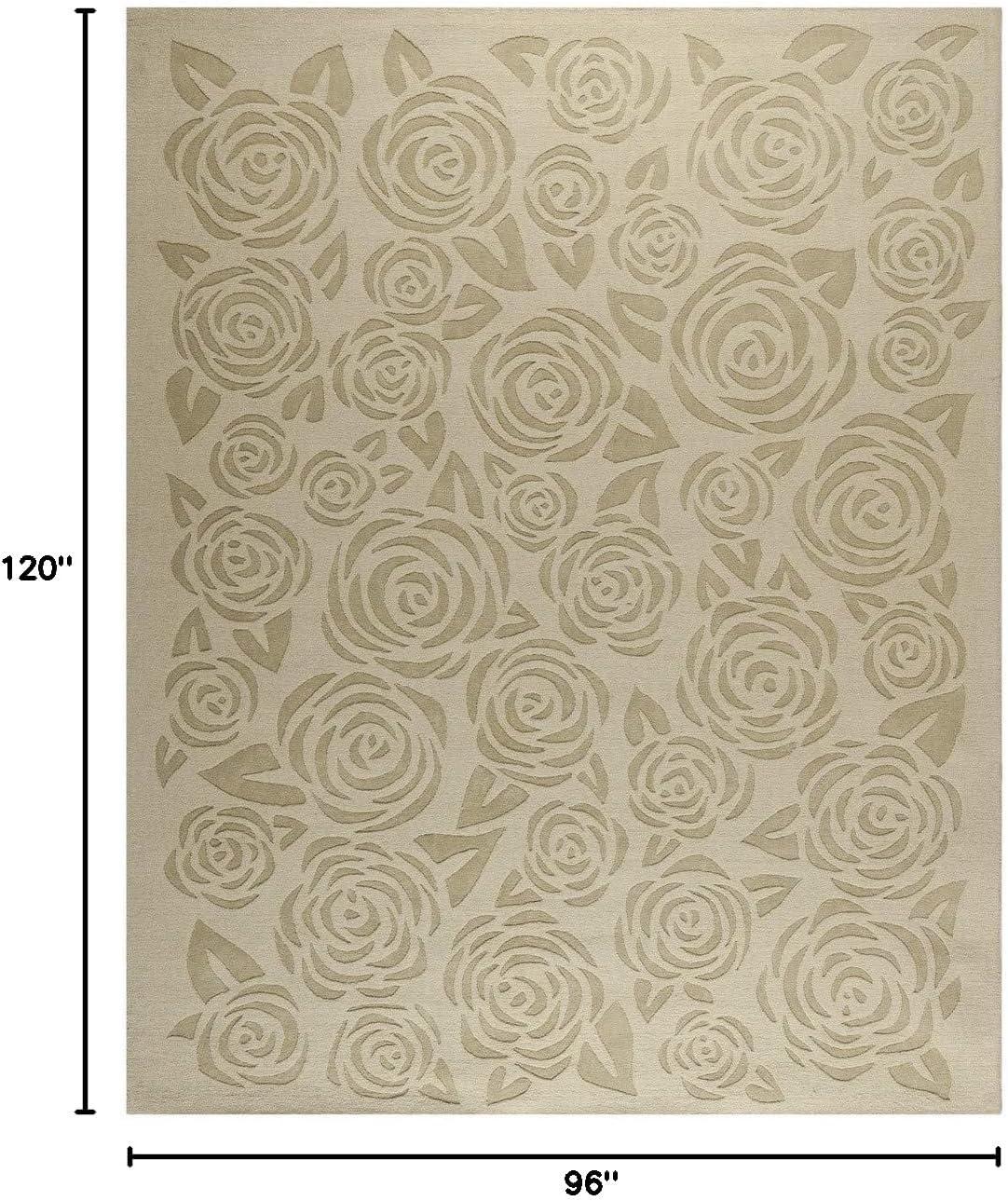 image:imageMartha Stewart x SAFAVIEH Area Rug Collection 4 x 6 Saguaro Handmade Wool Ideal for Living Room Foyer Bedroom Accent Space MSR4618DSaguaro